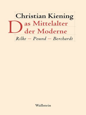 cover image of Das Mittelalter der Moderne